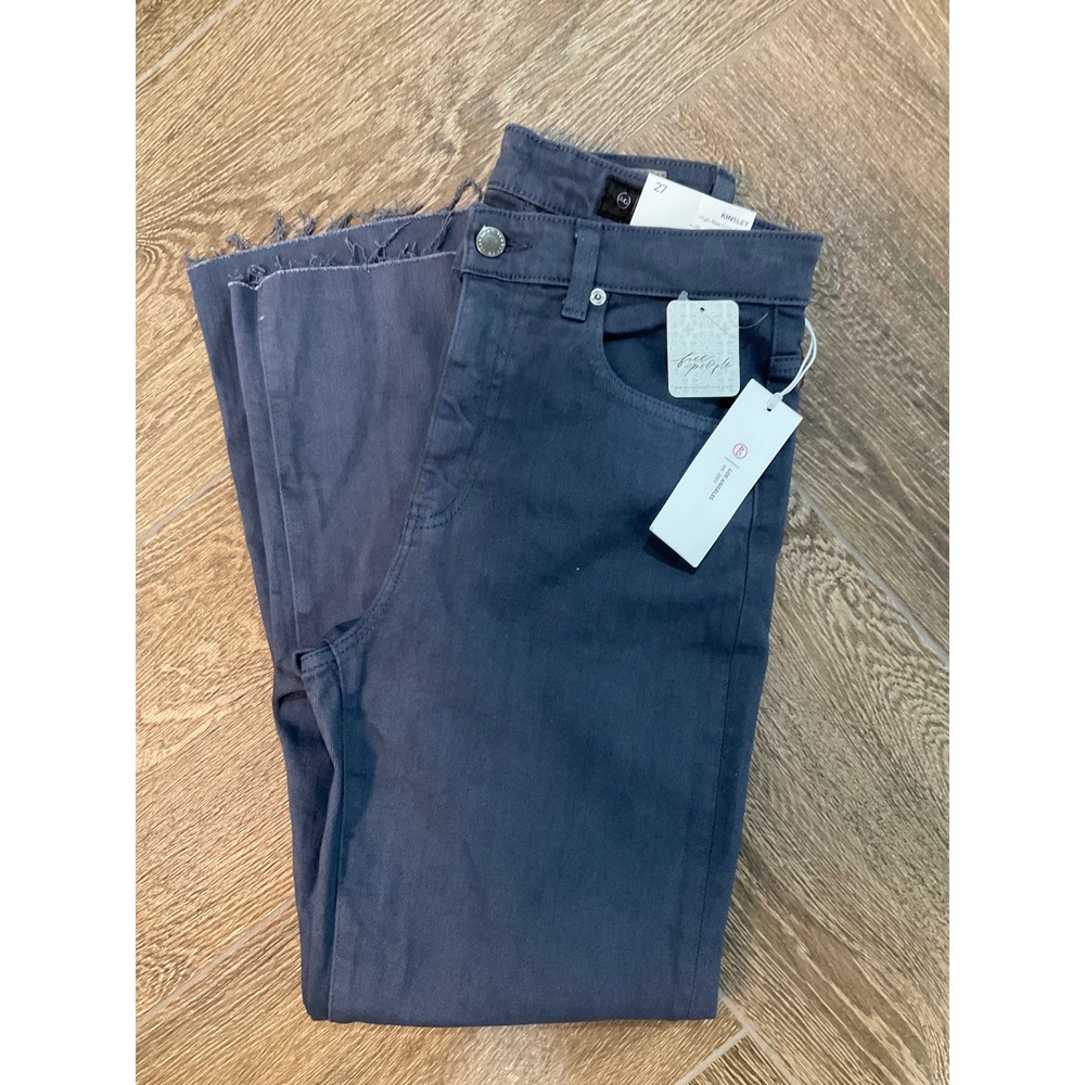 Free People x Adriano Goldschmied Kinsley Hi-Rise‎ Crop Boot Jeans 27